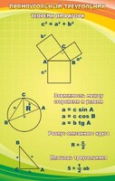 Стенд "Прямоугольный треугольник" - fgospostavki.ru - Балашиха