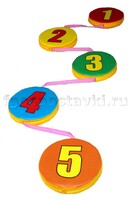 Дорожка "Змейка-шагайка-геометрическая" с цифрами - fgospostavki.ru - Балашиха