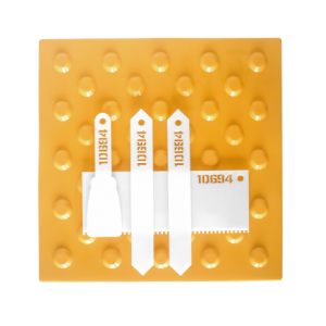 Комплект для нанесения клея: зубчатый шпатель, шпательная лопатка, расшивка (2 штуки) - fgospostavki.ru - Балашиха