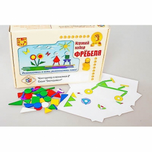 Игровой набор Фребеля "Конструктор плоскостной-2" (Серия "Эксперимент") - fgospostavki.ru - Балашиха