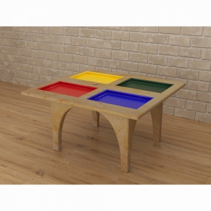 Игровой стол для занятий сенсорной интеграцией 4 цвета - fgospostavki.ru - Балашиха