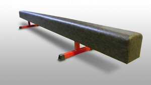 Бревно гимнастическое напольное, мягкое на металлических опорах (3м) - fgospostavki.ru - Балашиха