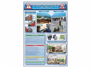 Стенд "Техника безопасности при эксплуатации учебного оборудования в детском автоклассе" - fgospostavki.ru - Балашиха