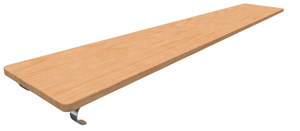 Доска наклонная навесная (1,8 метра) - fgospostavki.ru - Балашиха