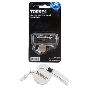 Свисток металлический с пробковым шариком - fgospostavki.ru - Балашиха