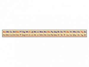 Стенд-лента "Алфавит" (английский язык) - fgospostavki.ru - Балашиха