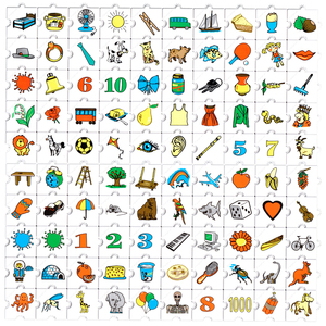 Обучающий конструктор «Мои первые слова» 100 картинок - fgospostavki.ru - Балашиха