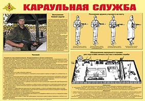 Плакат "Караульная служба" - fgospostavki.ru - Балашиха