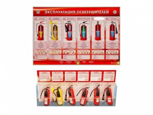 Электрифицированный стенд-тренажер "Эксплуатация огнетушителей" с разрезными агрегатами - fgospostavki.ru - Балашиха