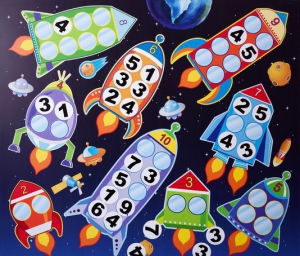 Магнитная доска "Ракеты" - fgospostavki.ru - Балашиха