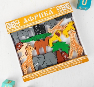 Конструктор "Африка", 35 элементов - fgospostavki.ru - Балашиха