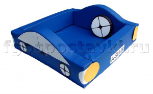Сухой бассейн "Автомобиль" с аппликациями - fgospostavki.ru - Балашиха
