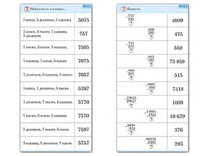 Комплект карточек (10) "Обучающий калейдоскоп. Сложение и вычитание в столбик" - fgospostavki.ru - Балашиха