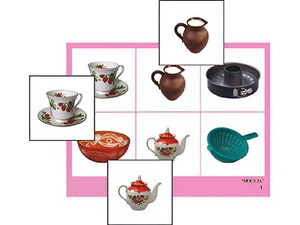 Логопедическое лото "Посуда" (4 планшета, 24 карточки, цветное, ламинированное) - fgospostavki.ru - Балашиха