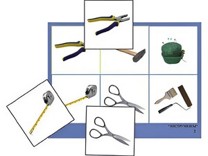 Логопедическое лото "Инструменты" (4 планшета, 24 карточки, цветное, ламинированное) - fgospostavki.ru - Балашиха