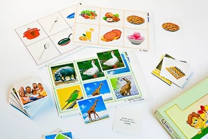 Лото "Иностранный язык" (3 игры, 6 планшетов, 36 карточек, цветные, ламинированные) - fgospostavki.ru - Балашиха