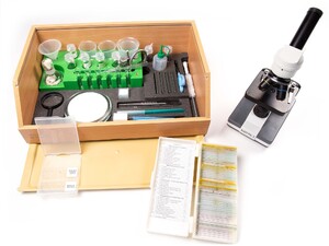 Биологическая микролаборатория с микропрепаратами и микроскопом - fgospostavki.ru - Балашиха