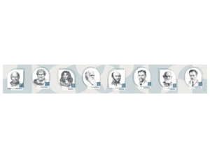 Стенд-лента "Выдающиеся ученые-биологи" - fgospostavki.ru - Балашиха