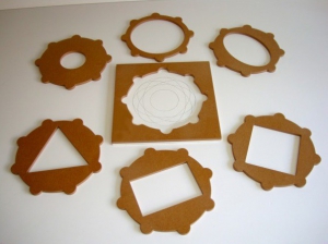 Набор "Шаблоны для рисования" (7 шаблонов) - fgospostavki.ru - Балашиха