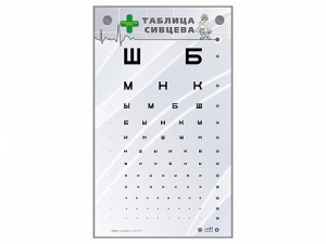 Интерактивный стенд "Таблица Сивцева" - fgospostavki.ru - Балашиха
