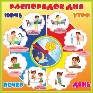 Стенд "Распорядок дня" - fgospostavki.ru - Балашиха