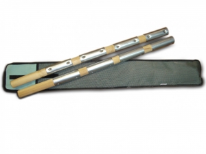 Городошные биты профессиональные (2 штуки в чехле, 800 миллиметров) - fgospostavki.ru - Балашиха