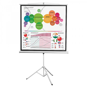 Экран на штативе DSKD-1104 - fgospostavki.ru - Балашиха