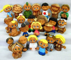 Набор глиняных человечков для сказкотерапии и песочной терапии - fgospostavki.ru - Балашиха