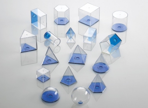 Набор геометрический 5 см (прозрачный) - fgospostavki.ru - Балашиха