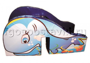 Горка "Кит" для сухого бассейна - fgospostavki.ru - Балашиха