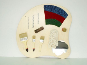 Тактильная панель "Тело гусеницы" (кисточки) - fgospostavki.ru - Балашиха