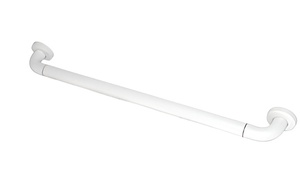 Поручень прямой с антибактериальным покрытием (белый) - fgospostavki.ru - Балашиха