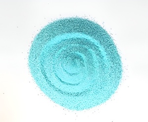 Песок цветной (бирюзовый, 1 кг) - fgospostavki.ru - Балашиха