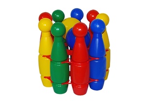 Кегли (9 штук, 2 мяча) - fgospostavki.ru - Балашиха