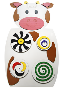 Бизиборд «Белая коровушка» - fgospostavki.ru - Балашиха