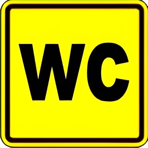 Тактильный знак (WC) 100х100 - fgospostavki.ru - Балашиха