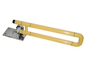 Поручень откидной с антибактериальным покрытием (желтый) - fgospostavki.ru - Балашиха