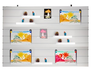 Стенд экспозиционный навесной для детских работ - fgospostavki.ru - Балашиха