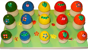 Развивающая игрушка для детей с нарушением слуха "Грибная полянка" - fgospostavki.ru - Балашиха