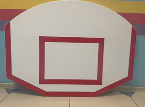 Щит стритбольный тренировочный (влагостойкая фанера), размер 1200х900 миллиметров - fgospostavki.ru - Балашиха