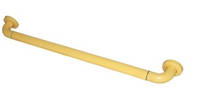 Поручень прямой с антибактериальным покрытием (желтый) - fgospostavki.ru - Балашиха