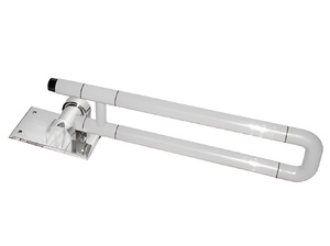 Поручень откидной с антибактериальным покрытием (белый) - fgospostavki.ru - Балашиха