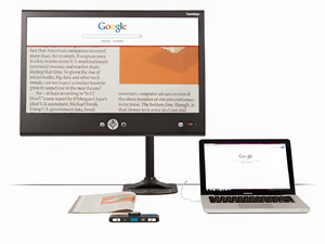 Видеоувеличитель ClearView C Flex с монитором Twinview 24” - fgospostavki.ru - Балашиха