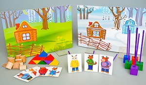 Игровой набор Фребеля "Заюшкина избушка" (серия "Сказочный мир". Выпуск 1) - fgospostavki.ru - Балашиха