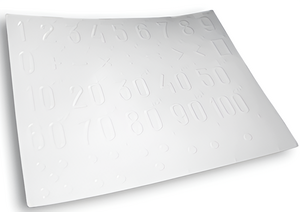 Пособие для слабовидящих детей - Сигнальные карточки по математике - fgospostavki.ru - Балашиха