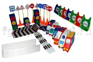 Комплект для изучения ПДД "Главная дорога" - fgospostavki.ru - Балашиха