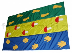 Коврик координационный (из 3-х дорожек + чехол) 120х250 сантиметров - fgospostavki.ru - Балашиха