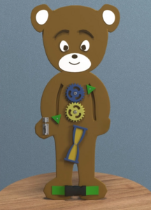 Бизиборд «Медвежонок» - fgospostavki.ru - Балашиха