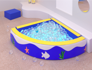 Бассейн угловой сухой бескаркасный - fgospostavki.ru - Балашиха