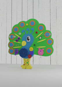 Бизиборд «Радостный павлин» - fgospostavki.ru - Балашиха